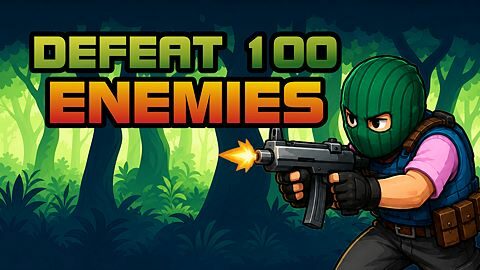 100 enemies defeated!