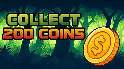 200 coins collected!