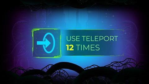 Use teleport 12 times