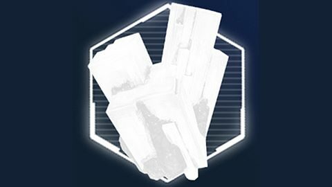 Ce rare minerai blanc